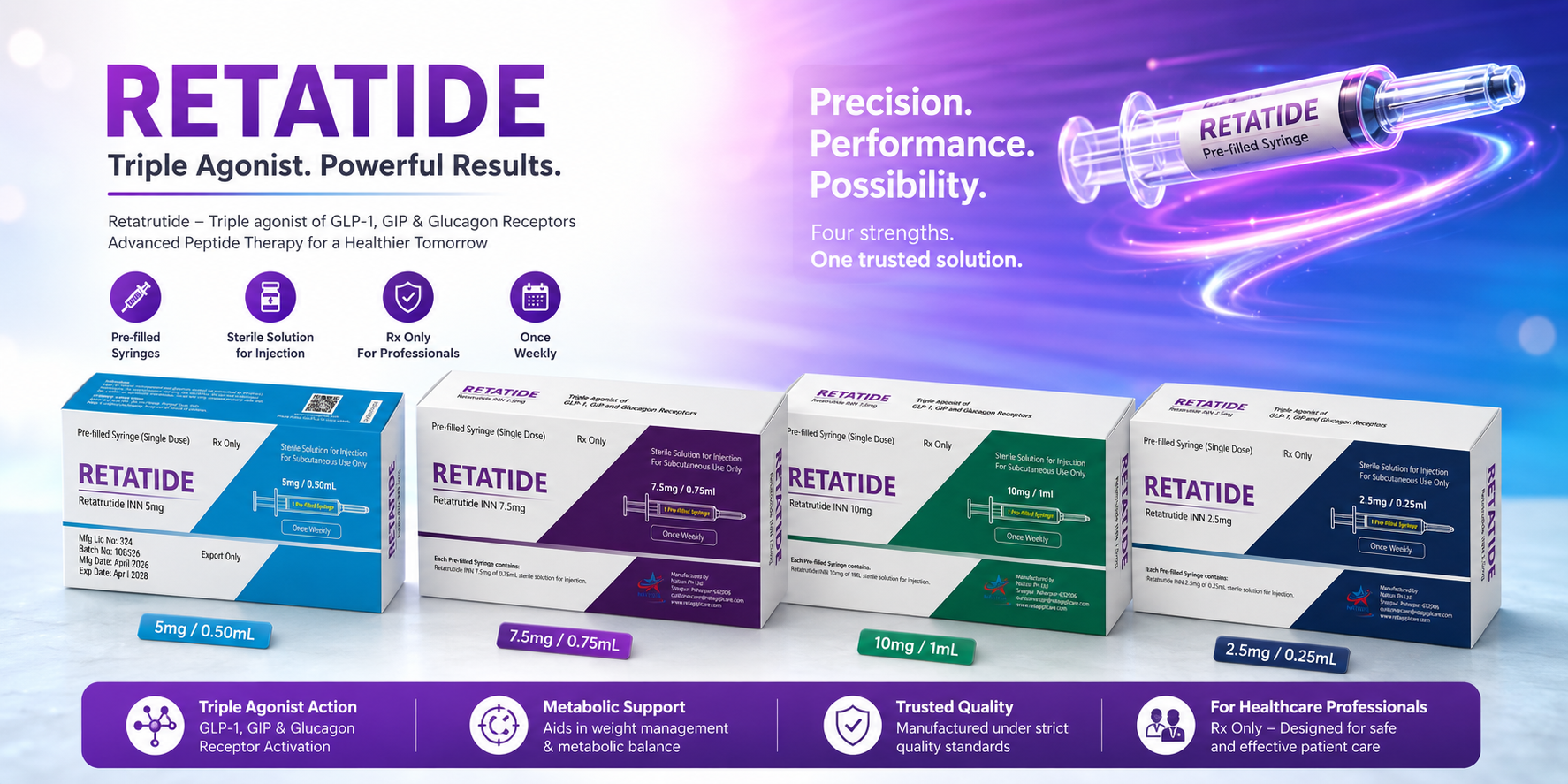 RETATIDE Premium Product Showcase